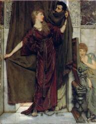 Ma sœur n'est pas là (Lawrence Alma-Tadema) - Muzeo.com