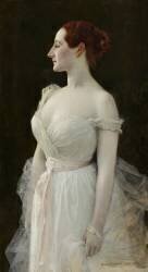 Madame Gautreau, Virginie Avegno (Gustave Courtois) - Muzeo.com