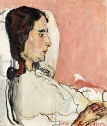 Madame Godé-Darel malade (1873-1915) (Ferdinand Hodler) - Muzeo.com