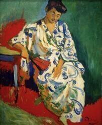 Madame Matisse en kimono (André Derain) - Muzeo.com