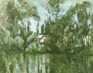 Maison au bord de la Marne (Paul Cézanne) - Muzeo.com