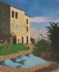 Maison au Soleil, Cailloux Bleus (Félix Vallotton) - Muzeo.com