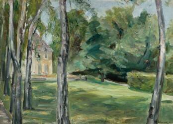 Maison dans le jardin (Max Liebermann) - Muzeo.com
