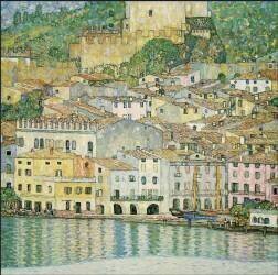 Malcesine sur le lac de Garde (Gustav Klimt) - Muzeo.com