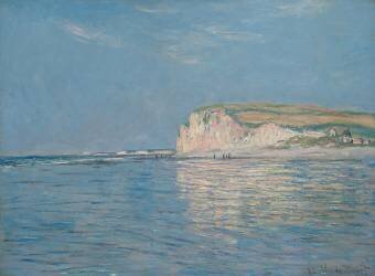 Marée basse à Pourville (Claude Monet) - Muzeo.com