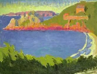 Marée haute du soir à Trestrignel (Maurice Denis) - Muzeo.com