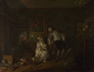 Marriage A la Mode : La Mort du Comte (William Hogarth) - Muzeo.com