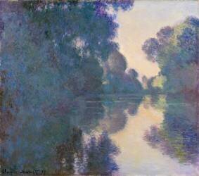 Matin sur la Seine près de Giverny (Claude Monet) - Muzeo.com