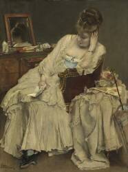 Memories and Regrets (Alfred Stevens) - Muzeo.com