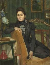 Mme Jules François Dietz (1854-1944), née Marie Zoé Paléologue (Ary Renan) - Muzeo.com