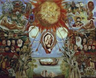 Moïse ou le noyau de la Création (Frida Kahlo) - Muzeo.com