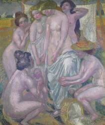Moïse sauvé de l'eau (Maurice Denis) - Muzeo.com