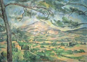 Montagne Sainte-Victoire (Paul Cézanne) - Muzeo.com