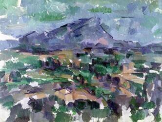 Montagne Sainte-Victoire (Paul Cézanne) - Muzeo.com