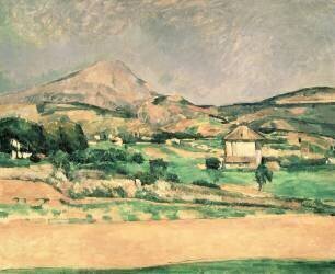 Montagne Sainte-Victoire (Paul Cézanne) - Muzeo.com