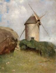 Moulin en Bretagne (Odilon Redon) - Muzeo.com