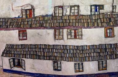 Mur de Fenêtres (Egon Schiele) - Muzeo.com