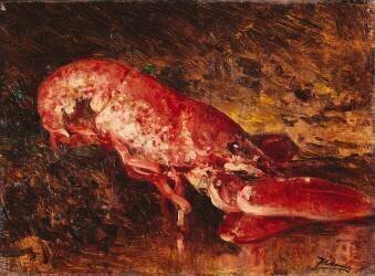 Nature morte : homard (Félix Ziem) - Muzeo.com
