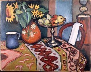 Nature Morte aux Fleurs de Tournesol II (August Macke) - Muzeo.com