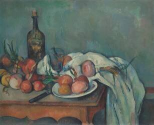 Nature morte aux oignons (Paul Cézanne) - Muzeo.com