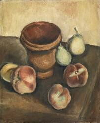 Nature morte aux pêches et aux poires (Achille Emile Othon Friesz) - Muzeo.com