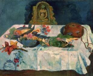 Nature morte aux perroquets (Paul Gauguin) - Muzeo.com