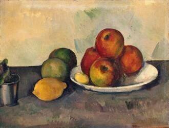 Nature morte aux pommes (Paul Cézanne) - Muzeo.com