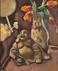 Nature morte avec une statuette de Bouddha (Achille Emile Othon Friesz) - Muzeo.com