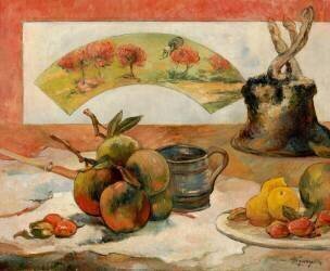 Nature morte à l'éventail (Paul Gauguin) - Muzeo.com