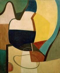 Nature morte sur un plateau de table (Kurt Schwitters) - Muzeo.com