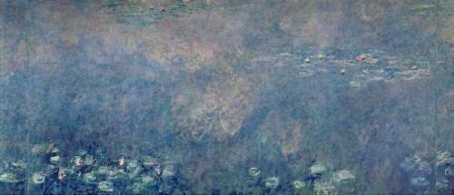 Nénuphars : deux saules pleureurs (Claude Monet) - Muzeo.com