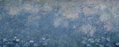 Nénuphars : deux saules pleureurs (Claude Monet) - Muzeo.com