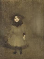 Nelly Carrière, fille de l'artiste (Eugène Carrière) - Muzeo.com