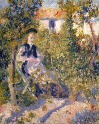 Nini dans le jardin (Auguste Renoir) - Muzeo.com