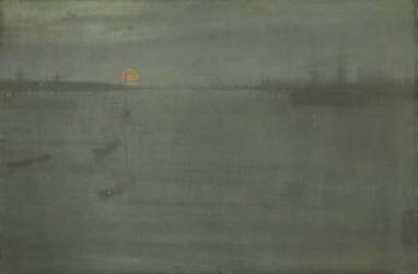 Nocturne: Blue and Gold (James Abbott McNeill Whistler) - Muzeo.com