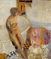 Nu au bord de la baignoire (Pierre Bonnard) - Muzeo.com