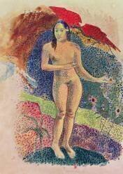 Nu de femme tahitienne (Paul Gauguin) - Muzeo.com
