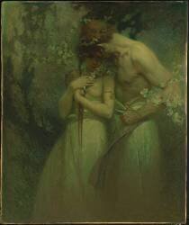 Nuit de Printemps (Alfons Mucha) - Muzeo.com