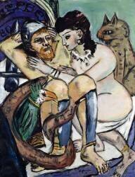 Ulysse et Calypso (Max Beckmann) - Muzeo.com