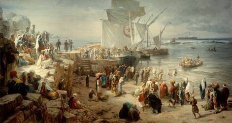 OJaffa, confiscation des turcs (Gustav Bauernfeind) - Muzeo.com