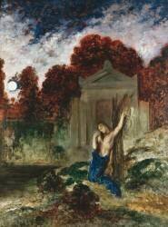 Orphée sur la tombe d'Eurydice (Gustave Moreau) - Muzeo.com