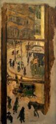 Par la fenêtre (Pierre Bonnard) - Muzeo.com
