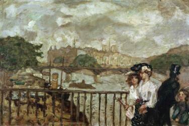 Paris, le Pont des Arts (Pierre Bonnard) - Muzeo.com