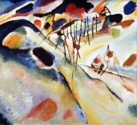 Paysage (Wassily Kandinsky) - Muzeo.com