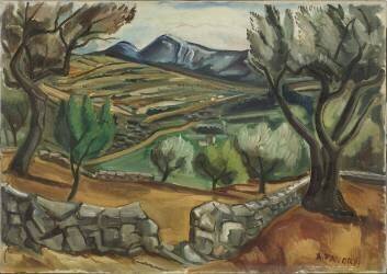 Paysage du midi (André Favory) - Muzeo.com