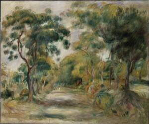 Paysage à midi (Auguste Renoir) - Muzeo.com