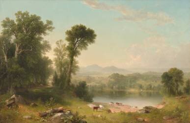 Paysage Pastoral (Asher Brown Durand) - Muzeo.com