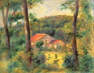 Paysages près de Briey (Auguste Renoir) - Muzeo.com