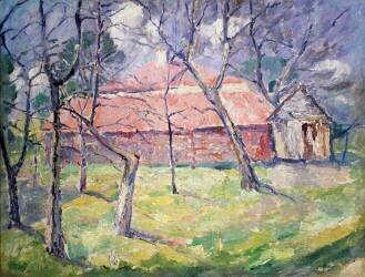 Paysages près de Kiev (Kazimir Malevitch) - Muzeo.com