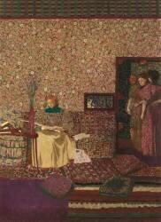 Personnages dans un intérieur. Intimité (Edouard Vuillard) - Muzeo.com